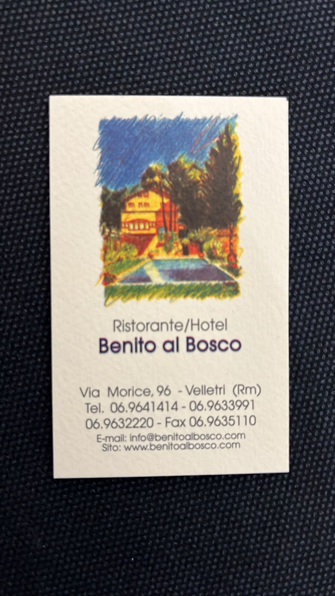 Ristorante Hotel Benito al Bosco